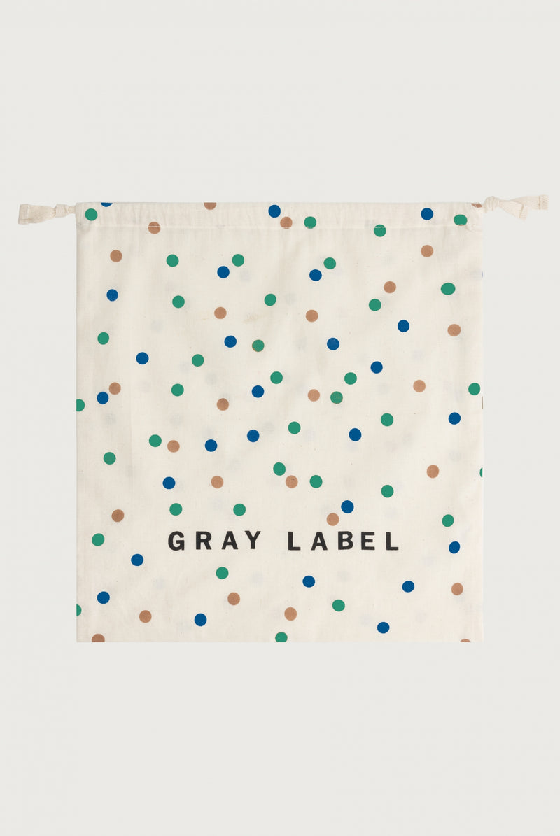 Cotton Bag | Birthday | Green, Blue, Biscuit