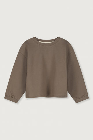 Cropped Sweatshirt | Brownie