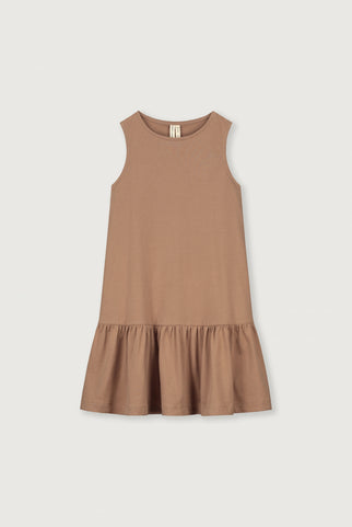 Frill Dress | Biscuit