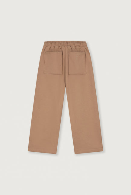 Loose Straight Trousers | Biscuit