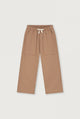 Loose Straight Trousers | Biscuit