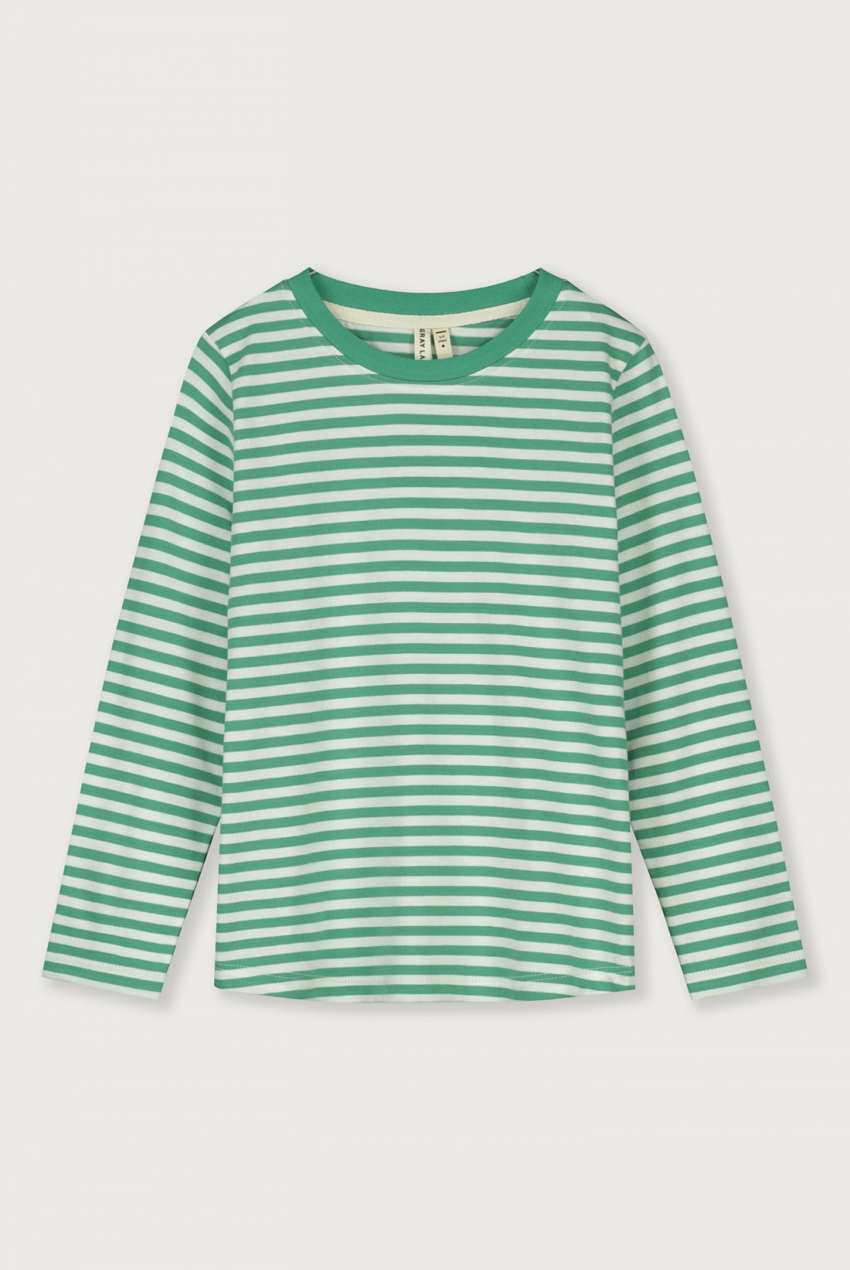 T-shirt met lange mouwen | Bright Green - Off White