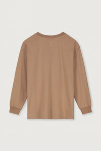 Oversized L/S Tee | Biscuit