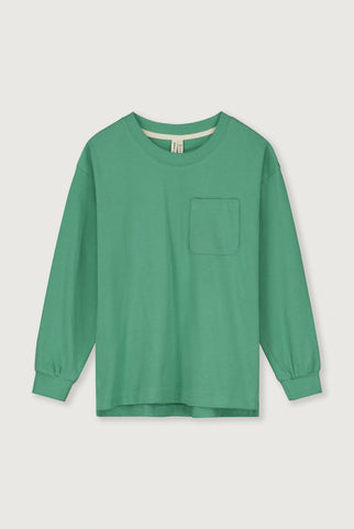Oversized L/S Tee Bright Green