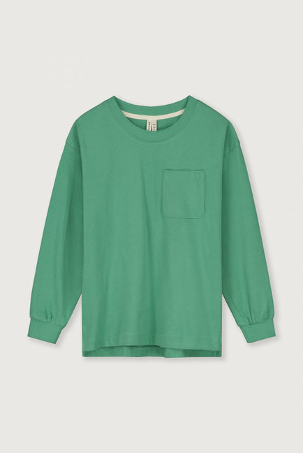 Oversized L/S Tee | Bright Green