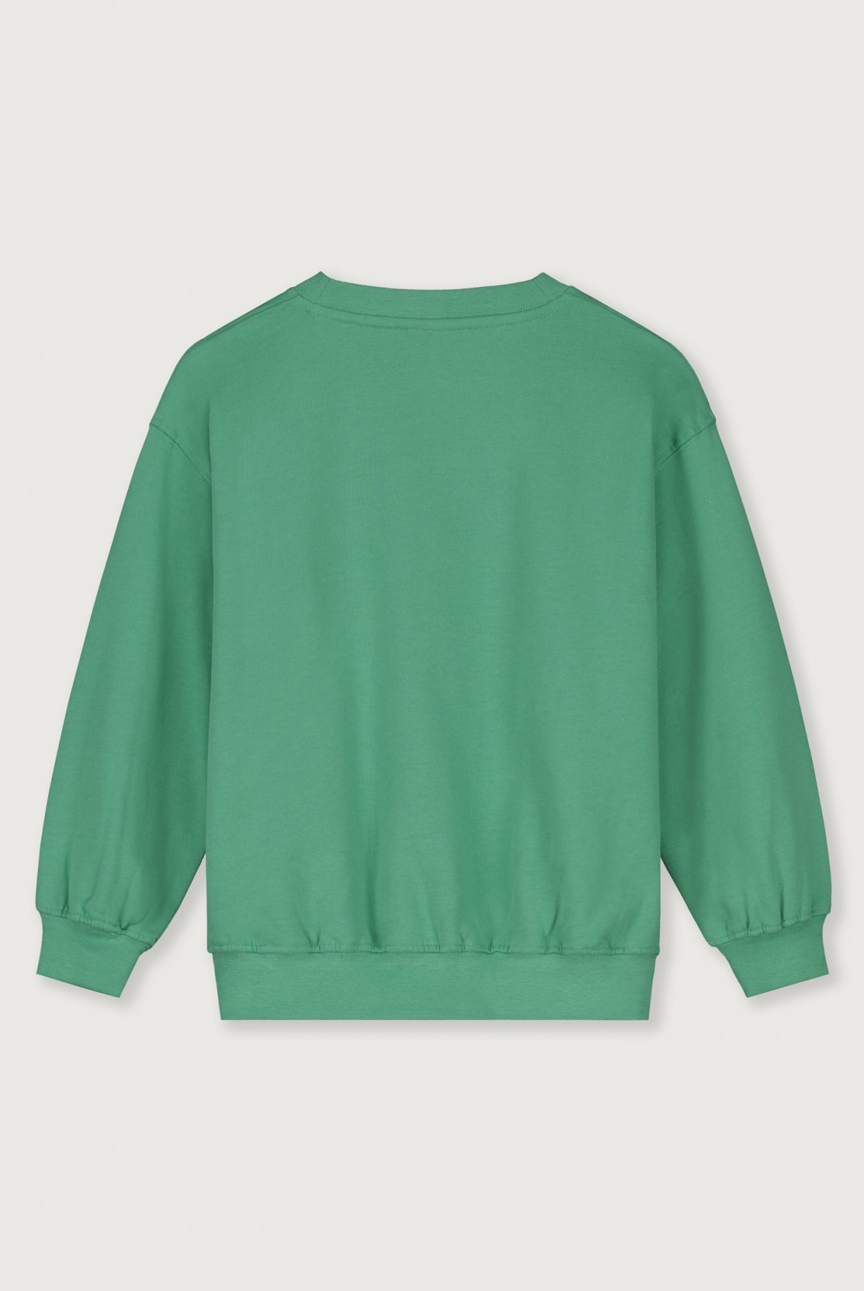 Dropped Shoulder Sweater Bright Green