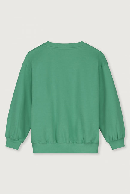 Dropped Shoulder Sweater | Bright Green