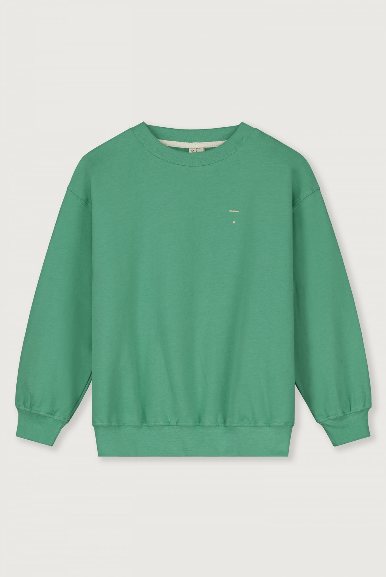 Dropped Shoulder Sweater | Bright Green