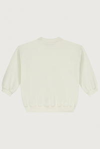 Baby Dropped Shoulder Sweater | Cream