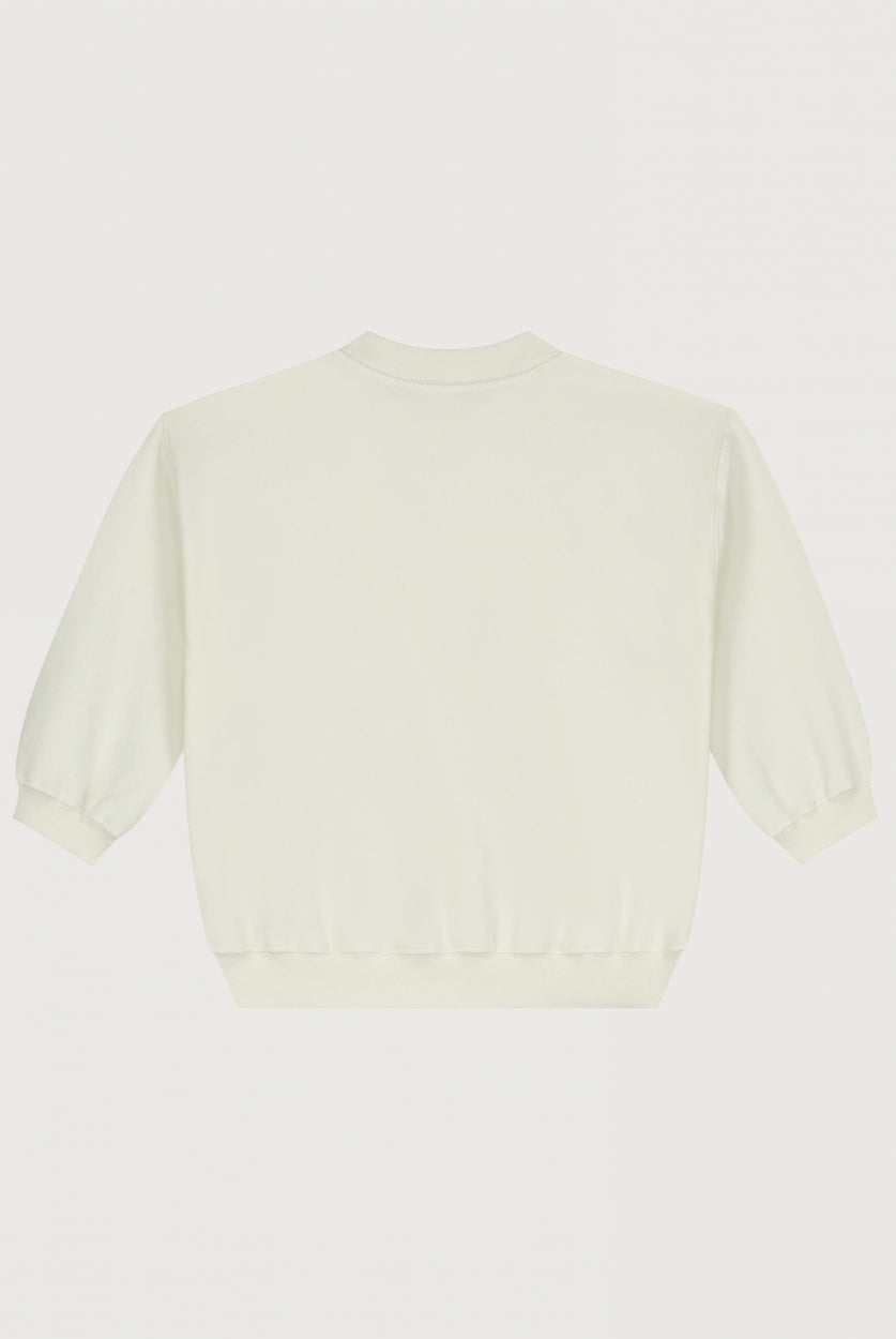 Baby Dropped-Shoulder-Pulli | Cream