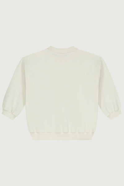 Baby Dropped-Shoulder-Pulli | Cream
