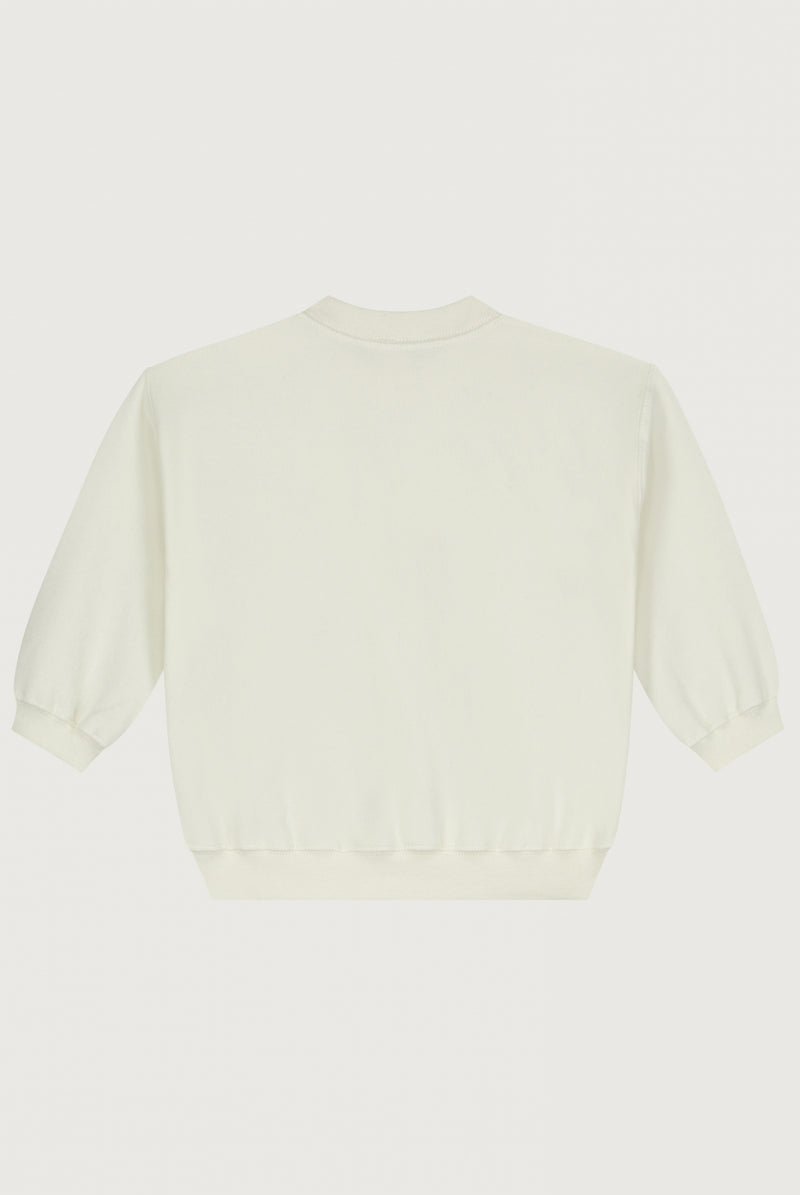 Baby Dropped-Shoulder-Pulli | Cream
