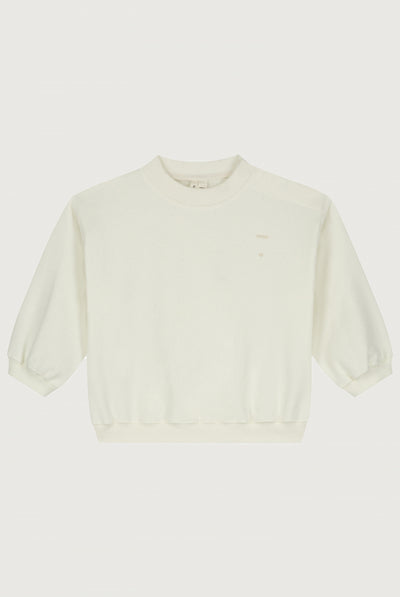 Baby Dropped Shoulder Sweater | Cream