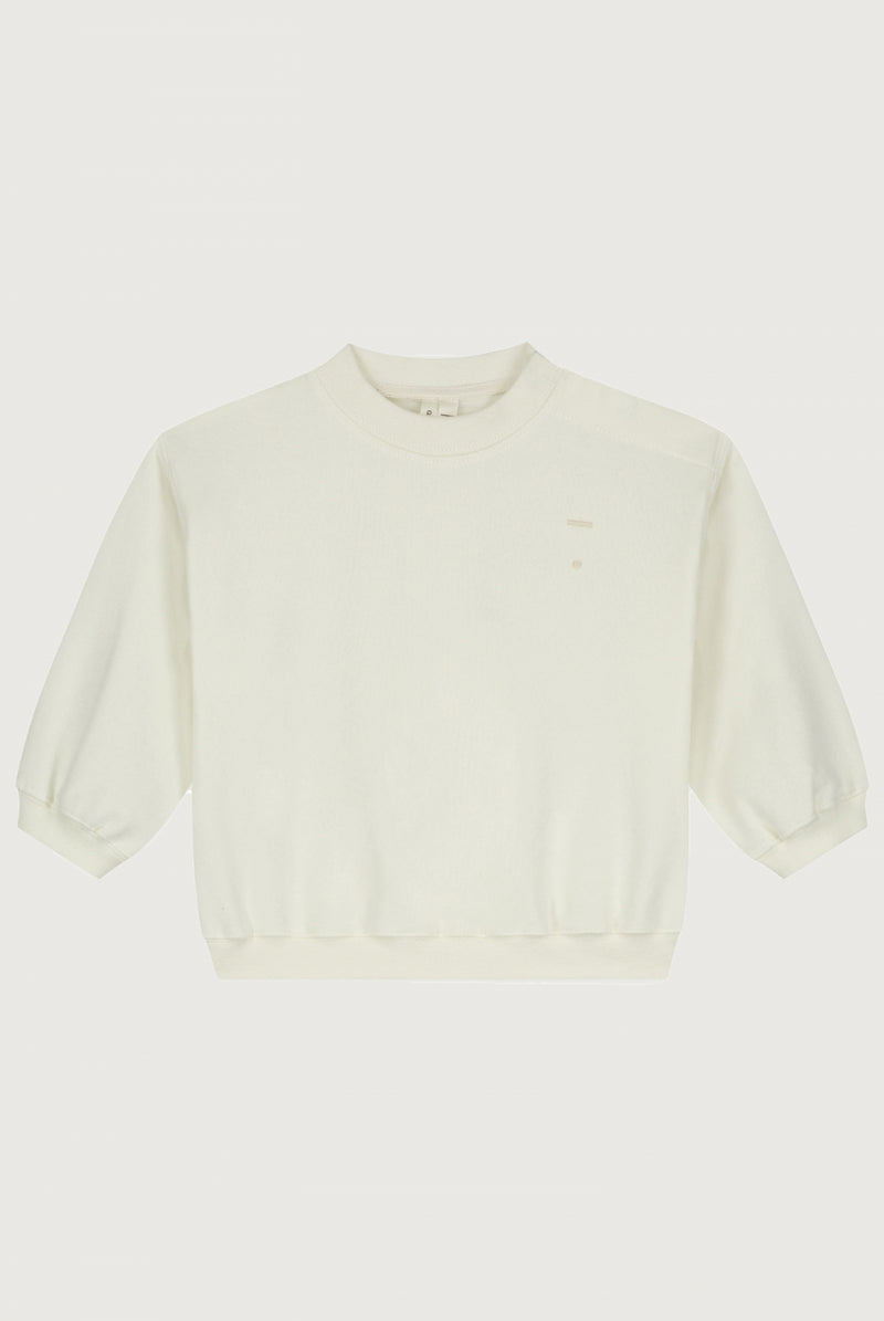 Baby Dropped Shoulder Sweater | Cream