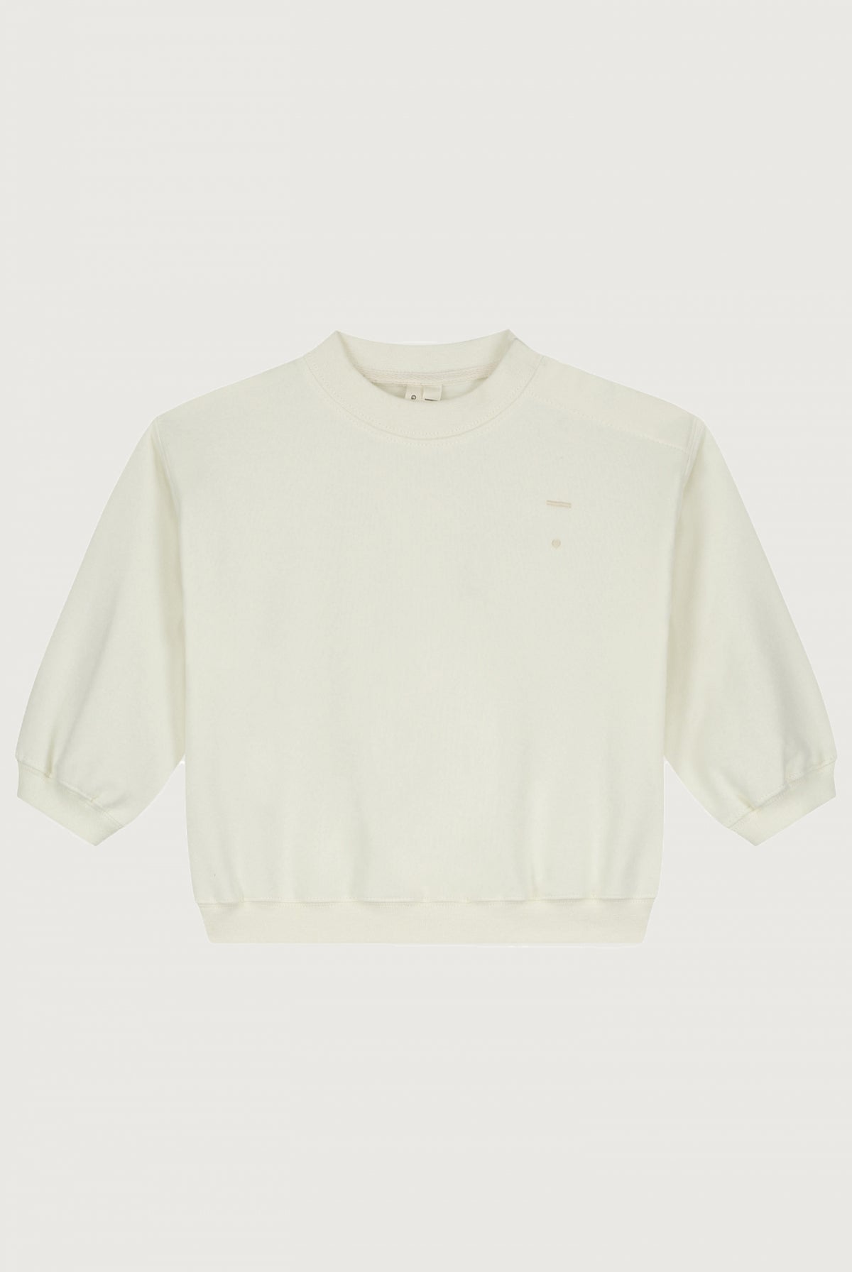 Baby Dropped Shoulder Sweater | Cream