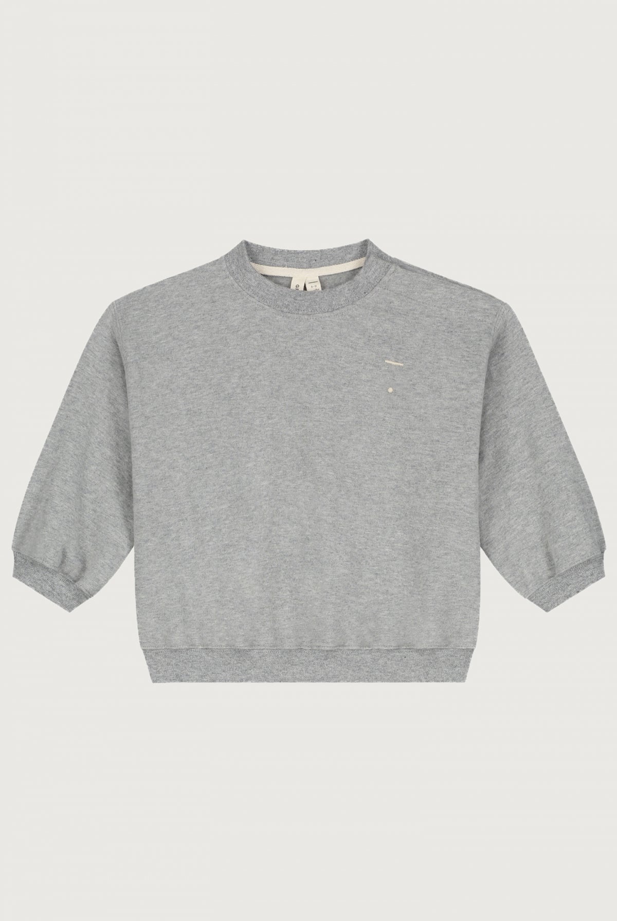 Baby Dropped Shoulder Sweater | Grey Melange