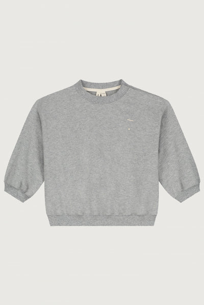 Baby Dropped Shoulder Sweater | Gray Melange