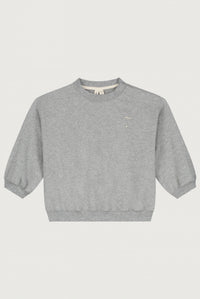 Baby Dropped Shoulder Sweater | Grey Melange