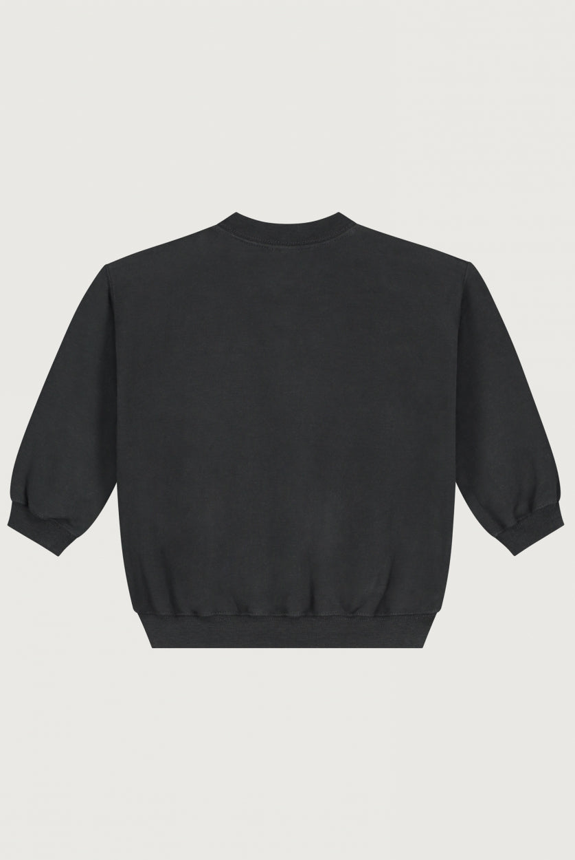Baby Dropped-Shoulder-Pulli | Nearly Black