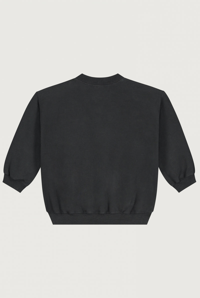 Baby Dropped-Shoulder-Pulli | Nearly Black