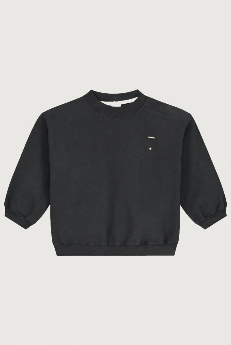 Baby Dropped Shoulder Sweater | Nearly Black