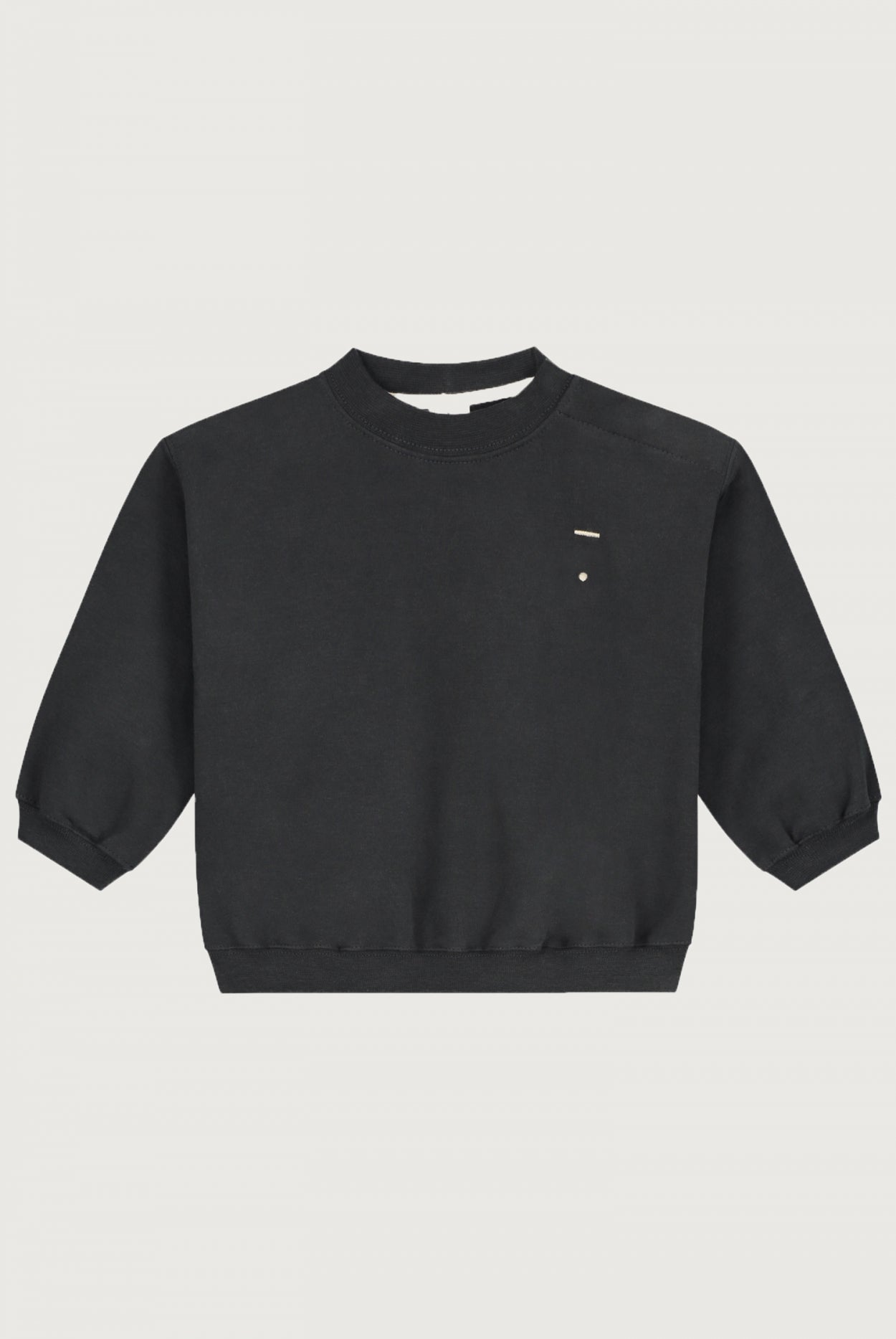 Baby Dropped Shoulder Sweater | Nearly Black