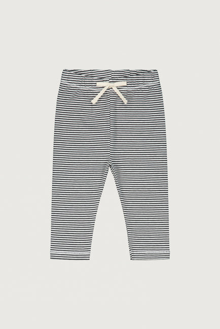 Baby Leggings | Nearly Black - Cream