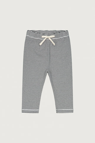 Baby Leggings | Nearly Black - Cream