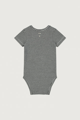 Baby Onesie | Nearly Black - Cream
