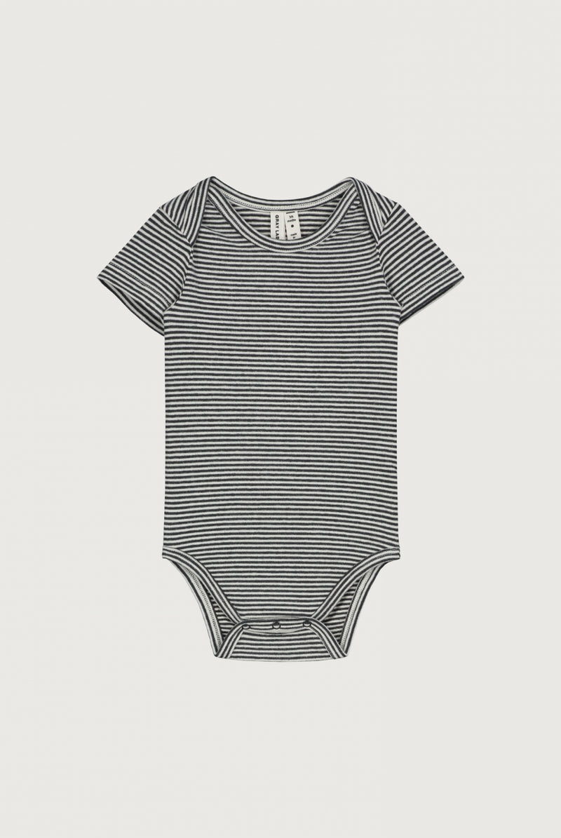 Baby Onesie | Nearly Black - Cream