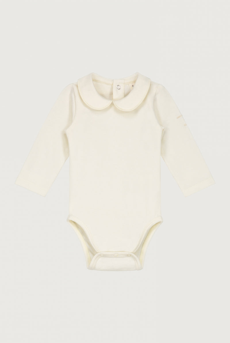 Baby Collar Onesie | Cream