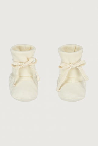 Newborn Booties | Cream