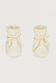 Newborn Booties | Cream