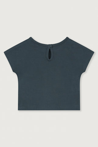 Baby Top GOTS | Blue Grey