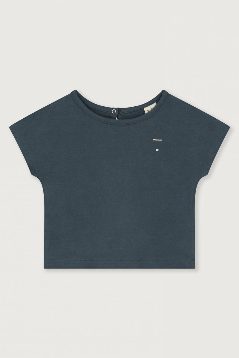 Baby Top GOTS | Blue Grey
