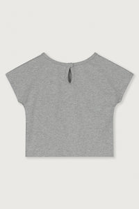 Baby Top GOTS | Grey Melange