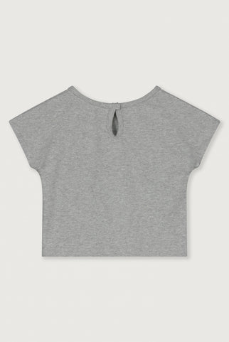 Baby Top GOTS | Grey Melange