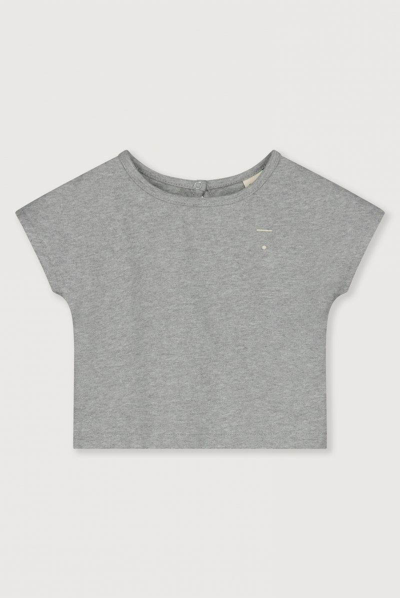 Baby Top GOTS | Grey Melange