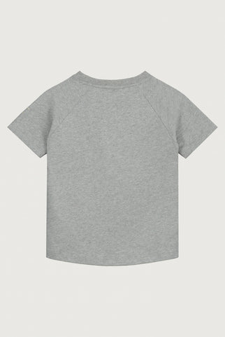 Crewneck T-Shirt | Grey Melange