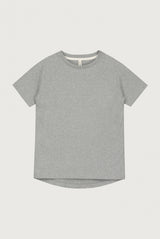 Crewneck T-shirt | Gray Melange