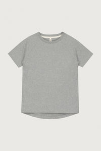 Crewneck Tee | Gray Melange