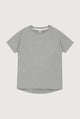 Crewneck T-shirt | Gray Melange