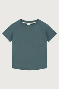 Crewneck Tee | Blue Gray