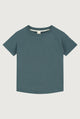 Crewneck Tee | Blue Gray