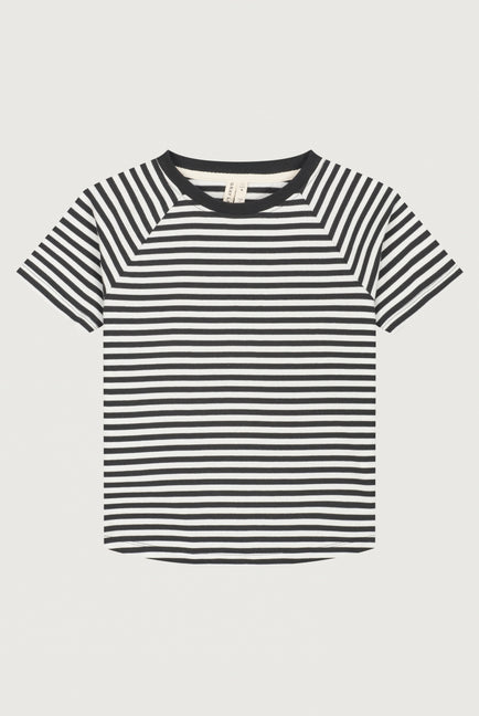 Crewneck T-Shirt | Nearly Black - Off White