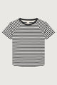 Crewneck Tee | Pirate Black - Cream