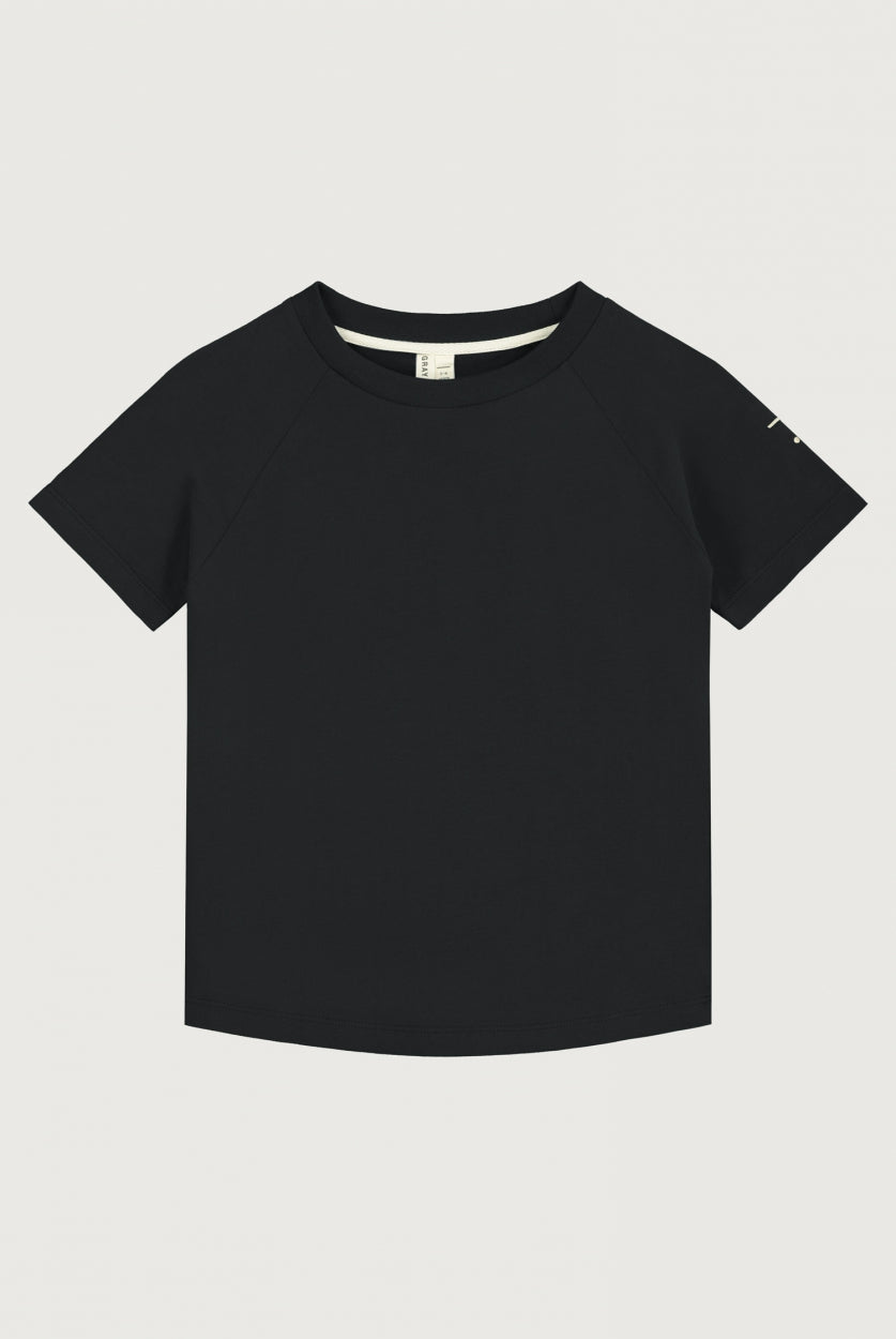 Crewneck Tee | Nearly Black