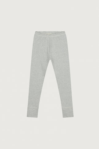 Leggings | Grey Melange - Cream