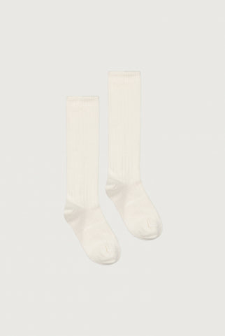 Geribde Sokken | Cream