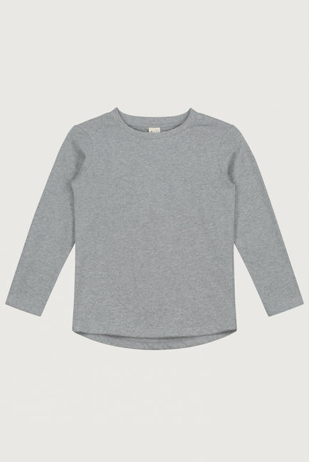 T-shirt met lange mouwen | Grey Melange